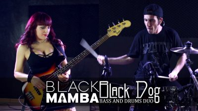 THE BLACK MAMBA have published a brand new and decidedly original video of Black Dog (Led Zeppelin)