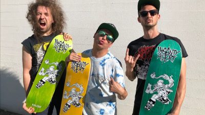 INSANITY ALERT release new single and announce “Shredator” skateboard