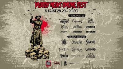 Bloody News Metal Webzine and GlobMetal Promotions are proudly presenting the first ever Bloody News Online Fest