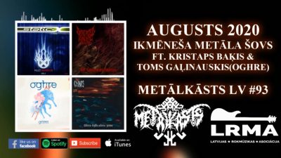 AUGUSTS 2020 Ikmēneša Metāla Šovs METĀLKĀSTS LV