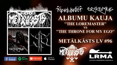 ALBUMU KAUJA Ryvendir ”The Loremaster” vs Urskumug ”The Throne For My Ego” METĀLKĀSTS LV