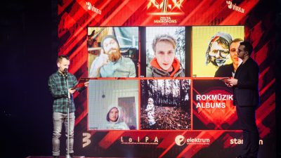 Zināmi Mūzikas ierakstu gada balvas ZELTA MIKROFONS 2021 nominanti