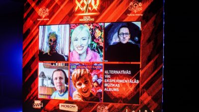 Kategorijā Alternatīvās vai eksperimentālās mūzikas albums uz balvu Zelta Mikrofons pretendē Imants Daksis, Jānis Ruņģis, Waterflower, kā arī grupas Pamirt un careless afterlife