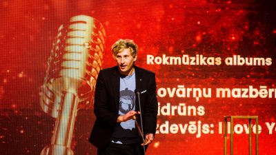 Zināmi Mūzikas ierakstu gada balvas Zelta Mikrofons 2021 laureāti