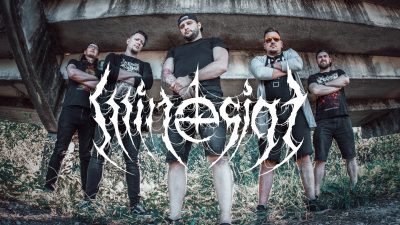 Pašmāju metālmūzikas grupa Mindesign klausītāju ausīs nodod dziesmu “Abigail” no topošā albuma “Swallowed”