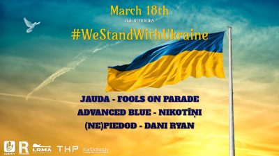 THP Production aicina uz labdarības koncertu “WeStandWithUkraine”