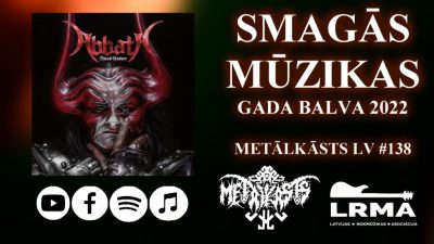 Smagās Mūzikas Gada Balva 2022 METĀLKĀSTS LV