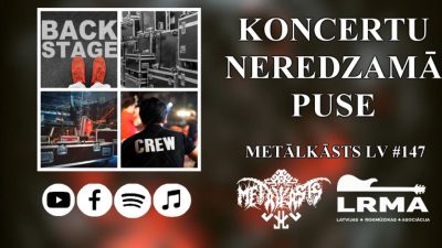 Koncertu neredzamā puse/aizkulises METĀLKĀSTS LV