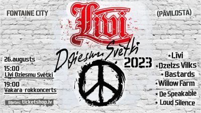 Grupa LĪVI turpina tradīcijas un arī šogad rīkos “LĪVI Dziesmu Svētki”