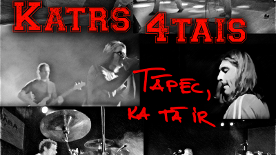 Rokgrupa “Katrs 4tais” laiž izdod debijas albumu “Tāpēc, ka tā ir”