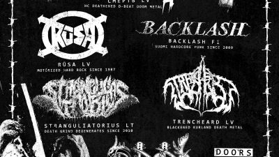 Valgas rokklubā norisināsies Diskultur organizēts death metāla un rokenrola pasākums “DEATH CAN’T DIE”