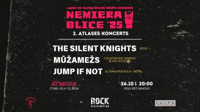 Turpinās jauno un mazpazīstamo grupu konkurss “NEMIERA BLICE 2025”