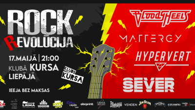 Liepājā notiks jauns rokmūzikas festivāls “Rock Revolūcija” – koncerti, diskusijas un alternatīvās kultūras gars