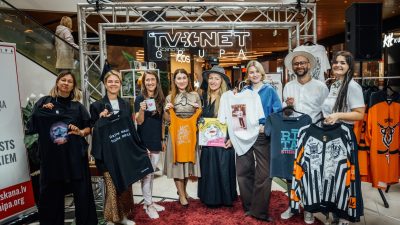 “Fonds Līdzskaņa” atklāj labdarības pop-up veikalu mūziķu atbalstam t/c “Origo”