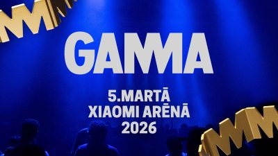 “GAMMA” apbalvošanas ceremonija notiks 2026. gada 5. martā “XIAOMI Arēnā”