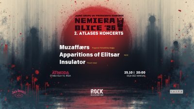 “NEMIERA BLICE ’26” turpinās ar otro atlases koncertu – uz “Atmodas” skatuves kāps trīs jaunas apvienības.