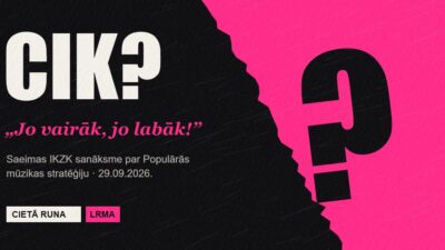 „Jo vairāk, jo labāk.” Tā ir visa stratēģija.