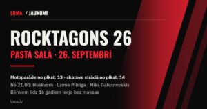Rocktagons 26 rokfestivāls Jelgavas Pasta salā 26. septembrī