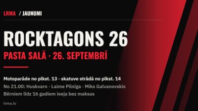 „Rocktagons 26”: Jelgavā pirmais rokfestivāls, kas sākas ar konkursu un beidzas pēc pusnakts
