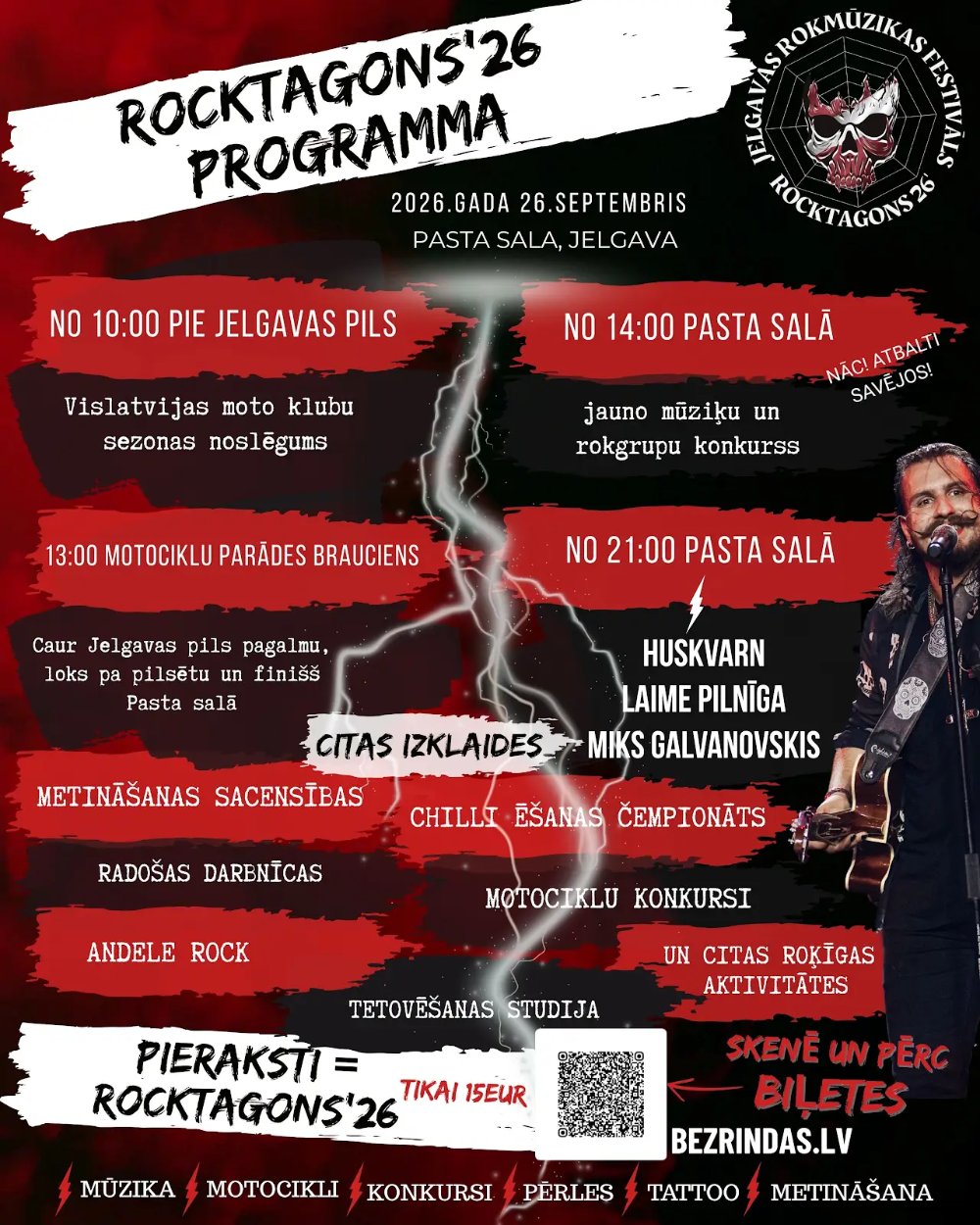 ROCKTAGONS 26 dienas programma