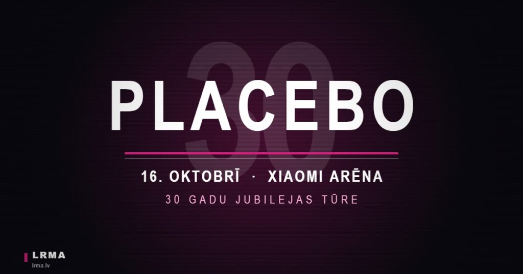 Placebo 30 gadu jubilejas tūre Rīgā 16. oktobrī