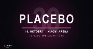 Placebo 30 gadu jubilejas tūre Rīgā 16. oktobrī