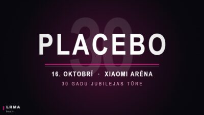Placebo 16. oktobrī uzstāsies Xiaomi Arēnā Rīgā.