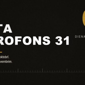 Ierakstus Zelta Mikrofonam bez maksas var pieteikt līdz 21. novembrim.