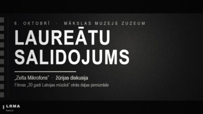 Zelta Mikrofona laureātu salidojums notiks 6. oktobrī Zuzeum.