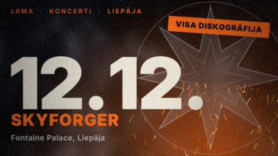Skyforger 12. decembrī Liepājā spēlēs dziesmas no visiem albumiem.