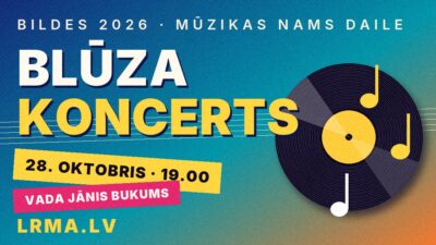 Blūzs Dailē 28. oktobrī: BILDES vakaru vada Jānis Bukums.